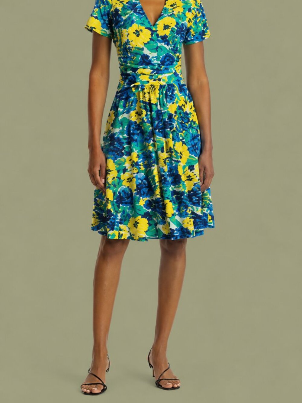 Love By Design Floral Short Sleeve Dress
